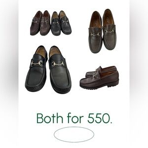 Gucci Men's Loafers - Rich Brown and Deep Black